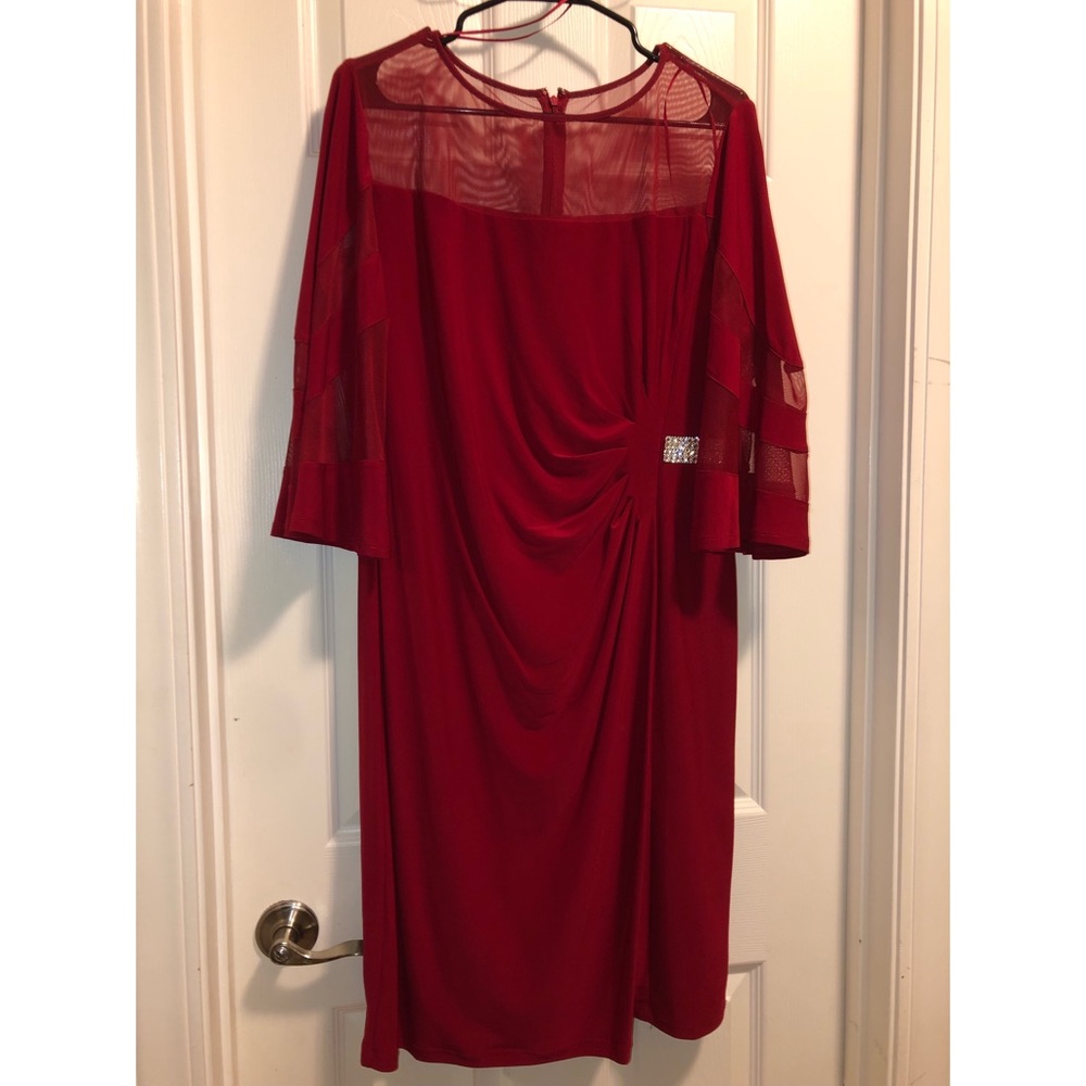 Red dress